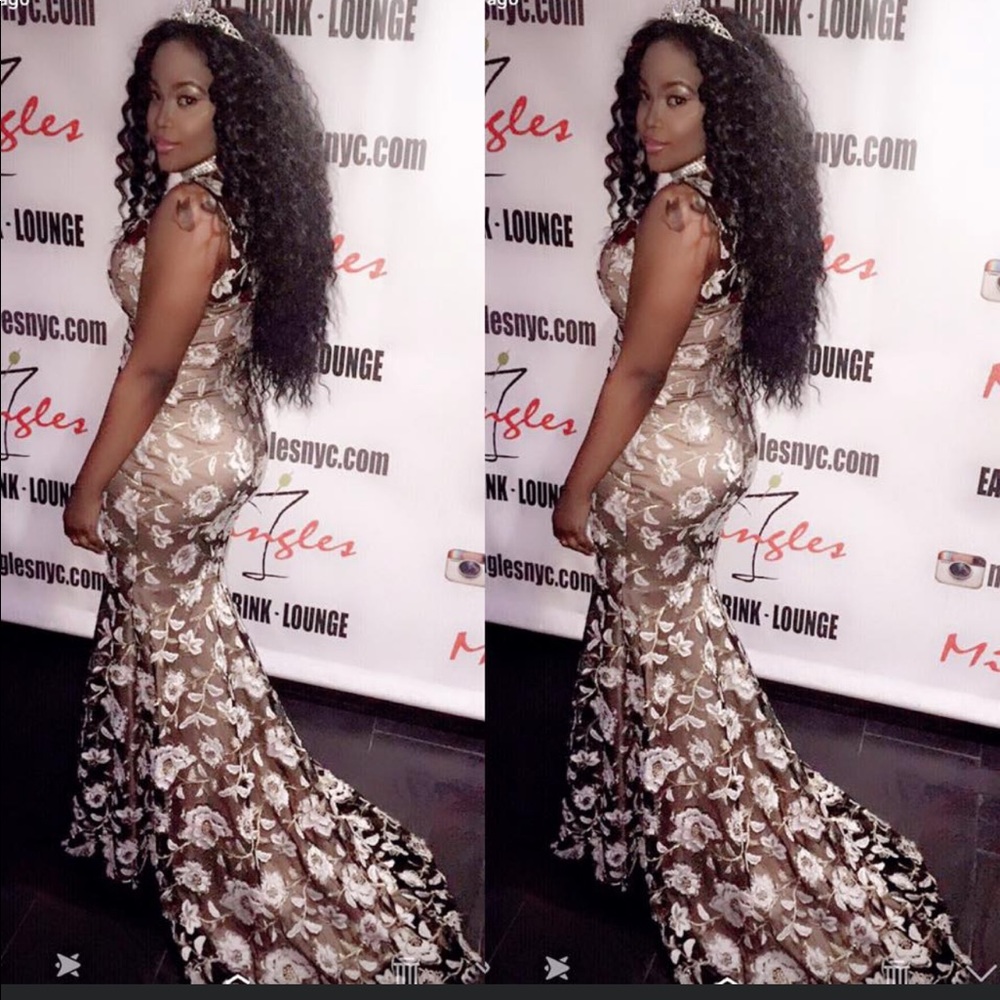 Floral long dress